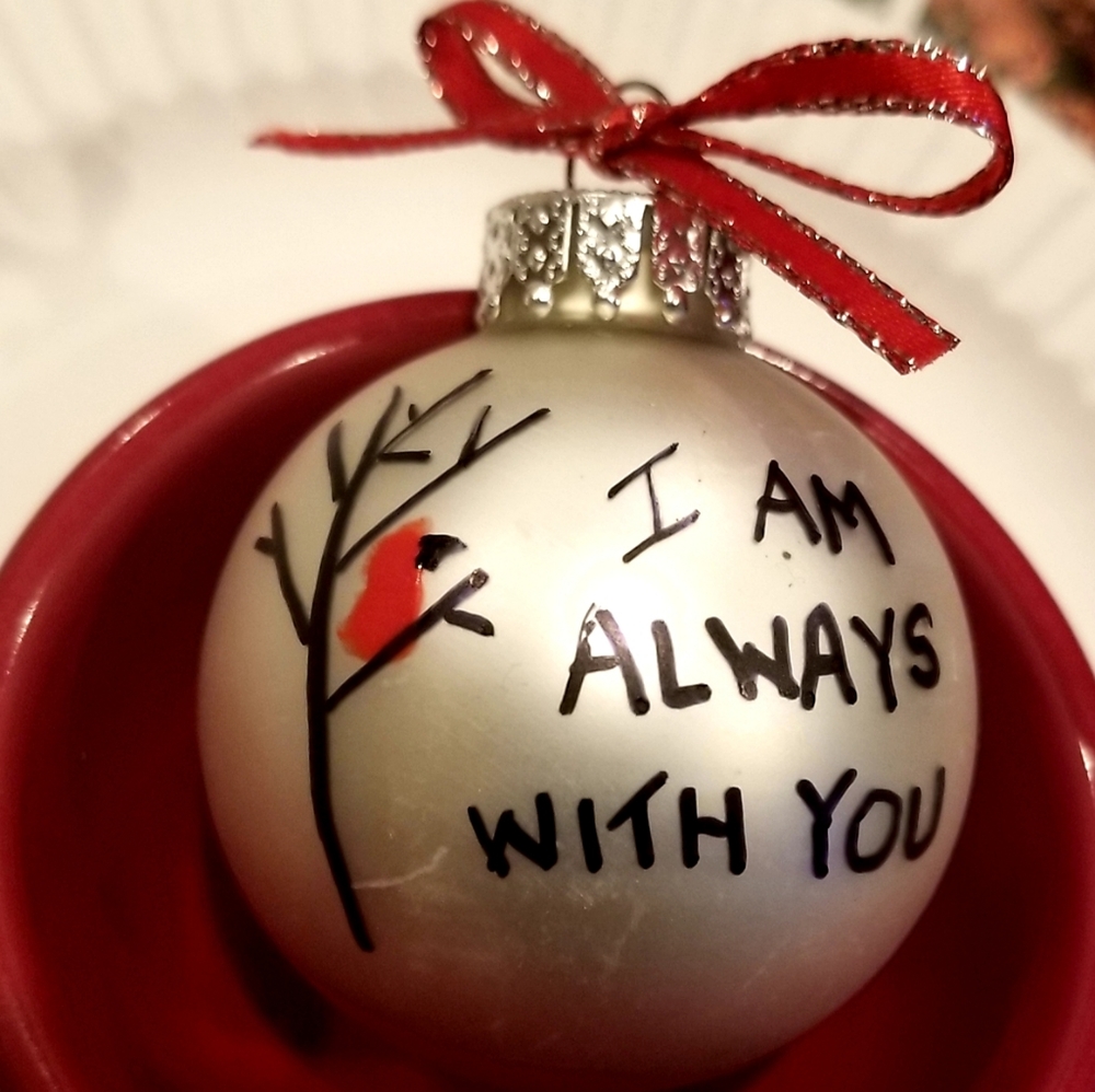 🎄*NEW* Holiday Ornament - *In Memory Of* 2"